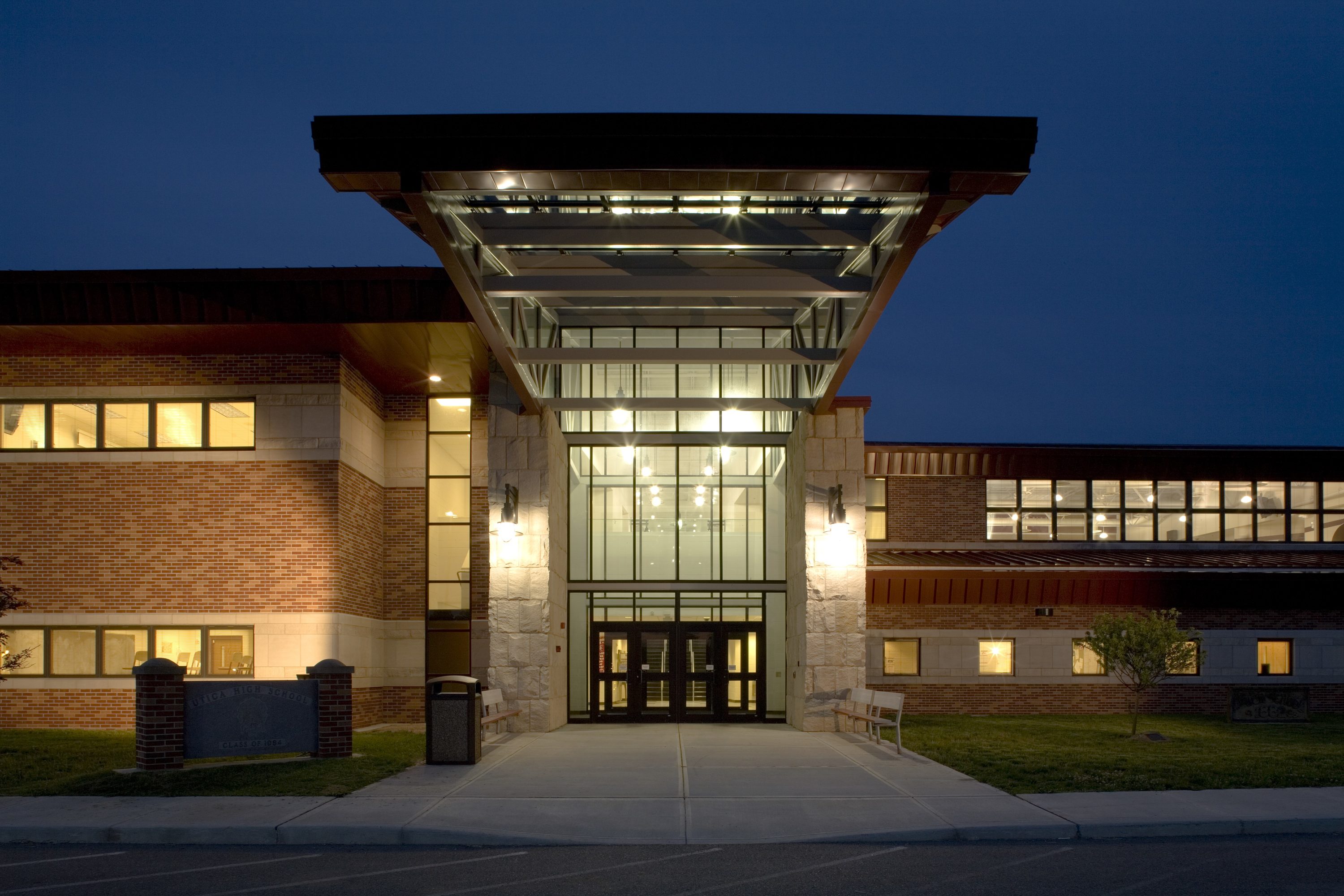 Utica JuniorSenior High School Robertson Construction Services