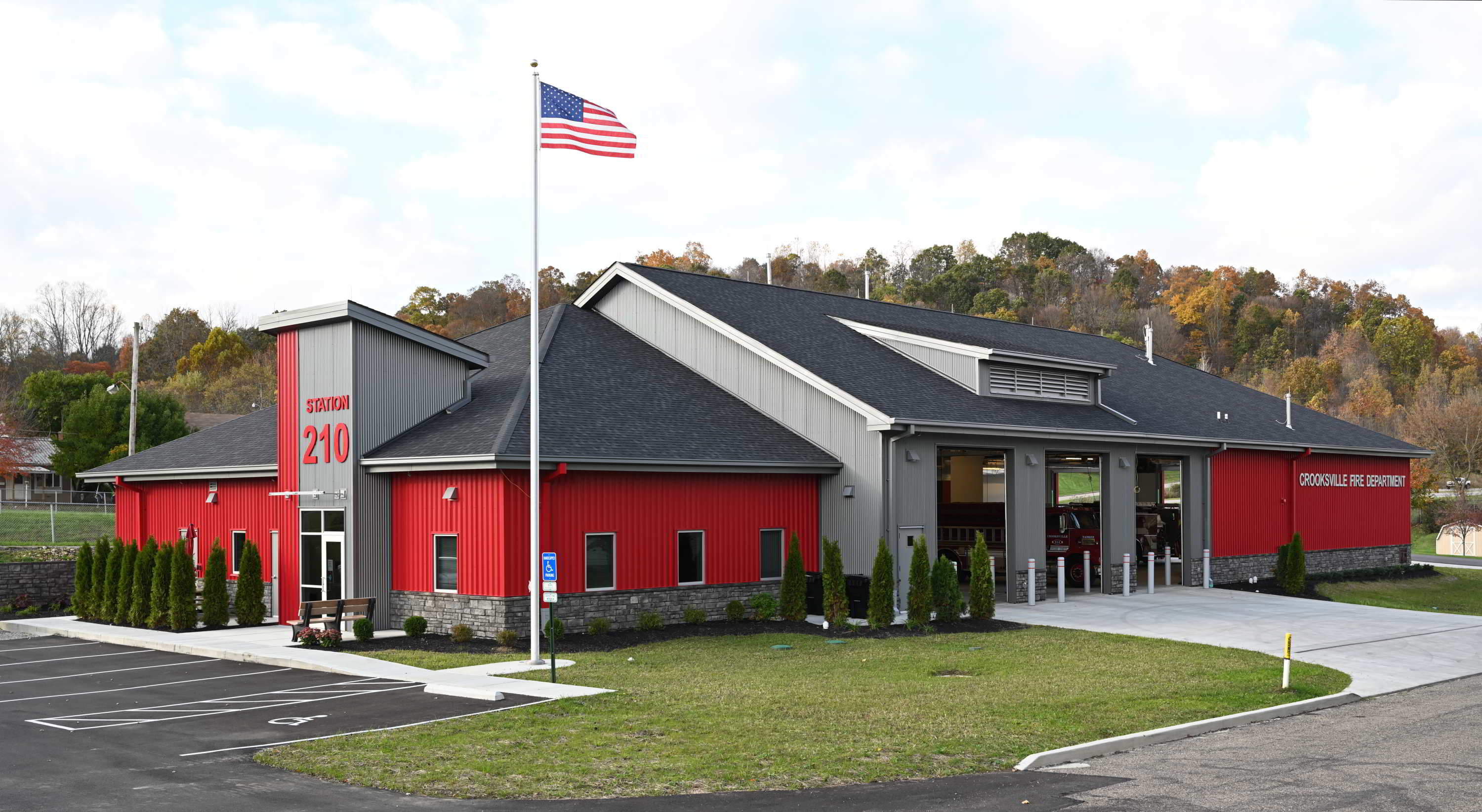 Crooksville Fire Station No. 210 Robertson Construction Services